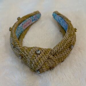 Lilly Pulitzer Gold Beaded Headband